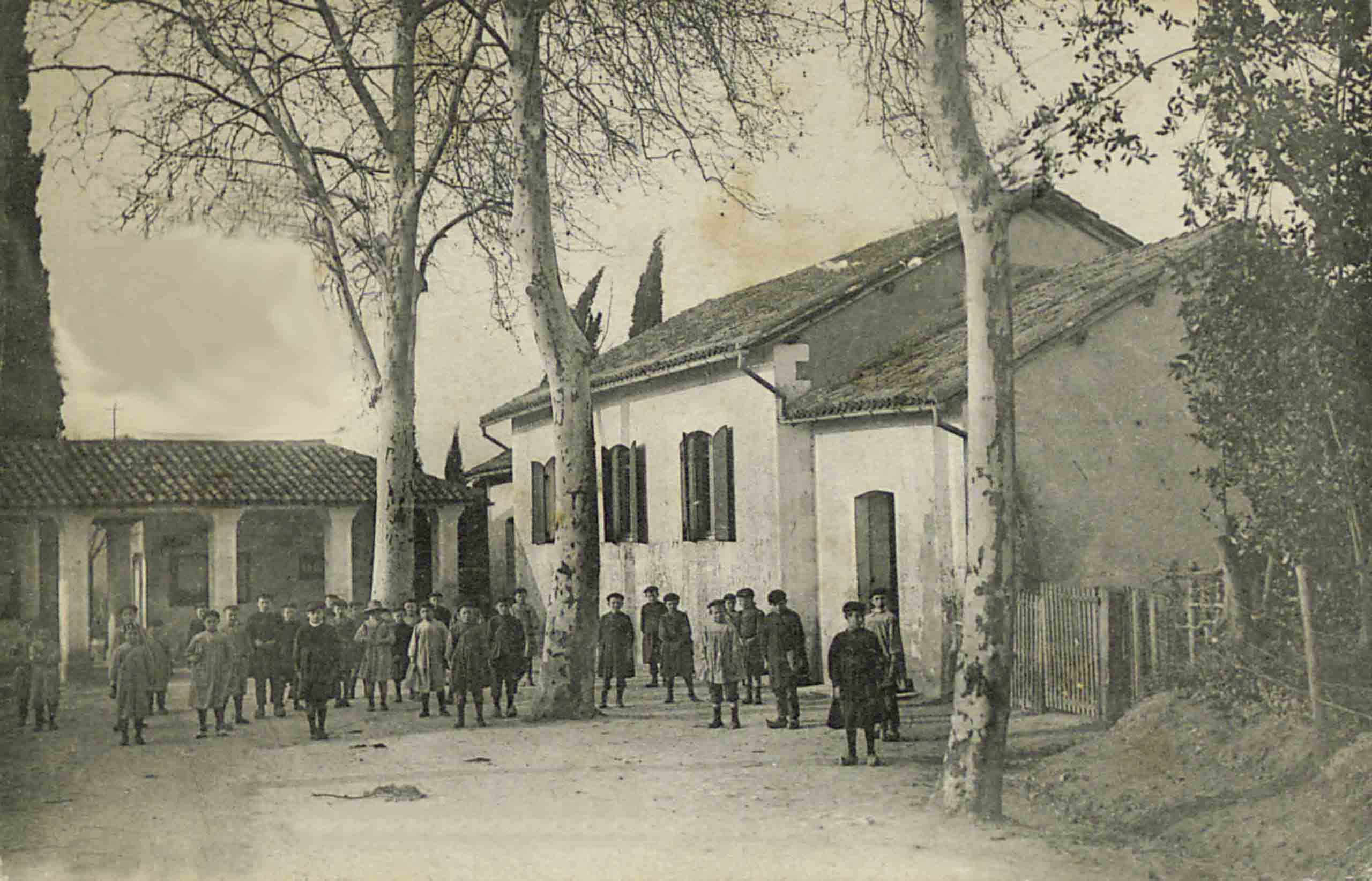 Heugas - L'école en 1911